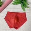 Underwear Men Sexy Lace Transparent Jockstrap See Through Lingerie Pouch Boxers Seamless Underpants Sissy Feminization Briefs