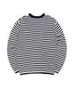 LEE Striped Small Logo Knit Navy