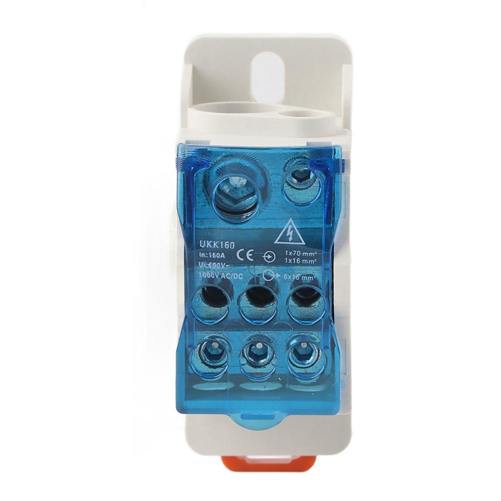 160A Distribution Box Easy Installation Power Distribution Terminal Block  General Use