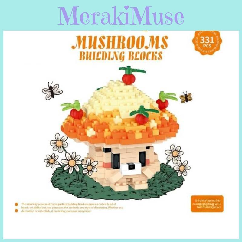 Pilz Bausteine Set Mit Abs Kunststoff Für Kinder Diy Kreatives Spiel Geschenk