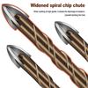 Cross Drill Bit Set Carbide Tip for Glass Ceramic Tiles Concrete Stone Metal Drilling High Hardness