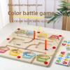 Color Sorting Wooden Classification Puzzle Kids Educational Parent Child Play