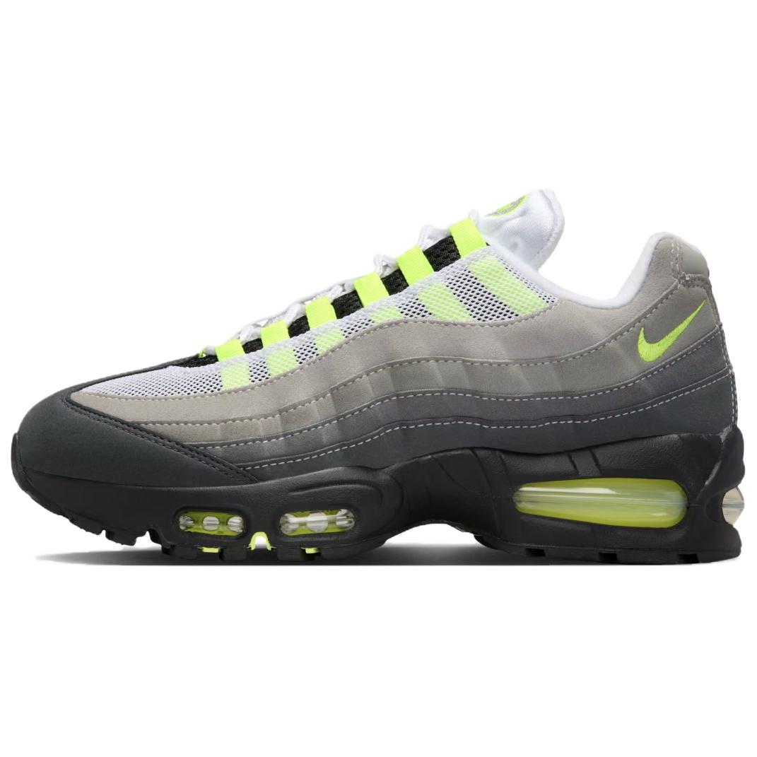 

Nike Air Max 95 OG Big Bubble - Neon 2026 Women Sneakers Black Neon-Yellow-Anthracite-Light-Graphite-Light-Charcoal-Pearl-Grey IO9926-001 36
