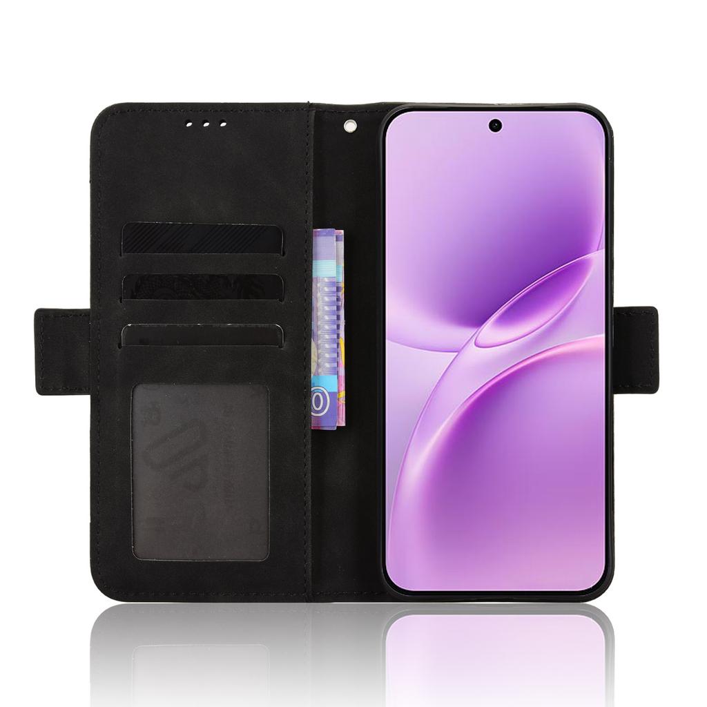 WANLONFENG For iPhone 15 Pro Max Magnetic Case  QT Series Kickstand Carbon Fiber Texture PC TPU