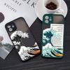 Fashion Japan The Great Wave Off Kanagawa Phone Case For iPhone 15 14 13 12 11 Pro Max Mini XS X XR 7 8 Plus Cover Art Fundas