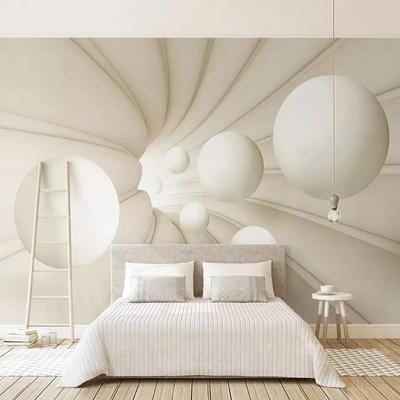 Kreative Wandtapete Moderne Abstrakte Kunst Weltraum Ball Fototapete Wohnzimmer Schlafzimmer Wohnkultur