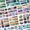 Infeel.Me Glitter Die-cut Adhesive Tape - Shan Hai Xiang Feng Series: Artistic Landscape for Children's Collage and Painting