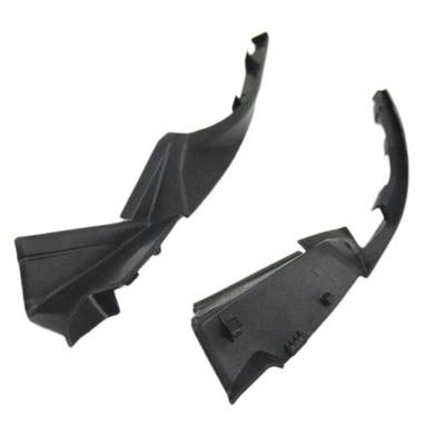 Wiper Cowl Cover 2pcs/Pair Black Left Right Plastic