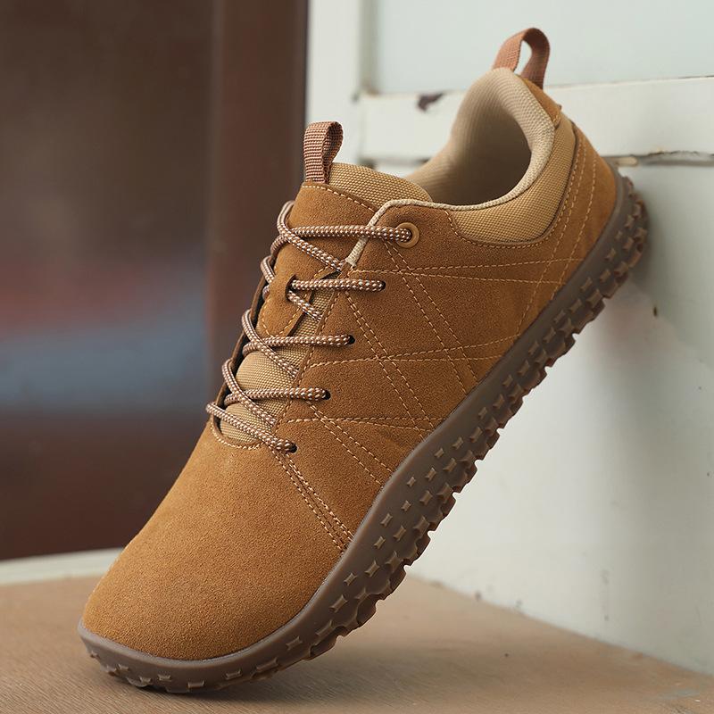 New Wide-headed Men's Shoes Breathable Fashion Versatile Clown Shoes Lightweight Thick-soled Men's Casual Mesh Shoes