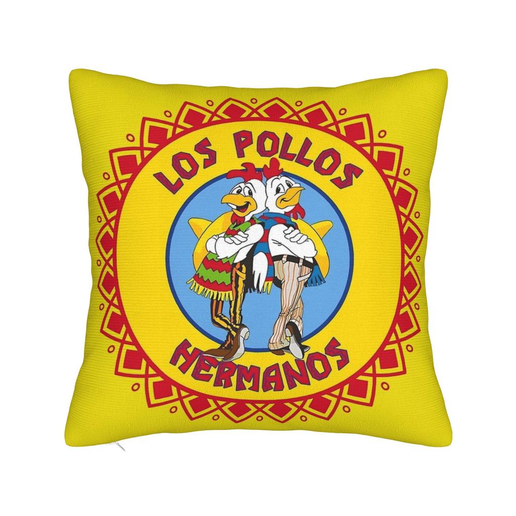 Los Pollos Hermanos Kissenbezug Bequemer Kissenbezug für Sofa Heimdekoration Lustiger Kissenbezug