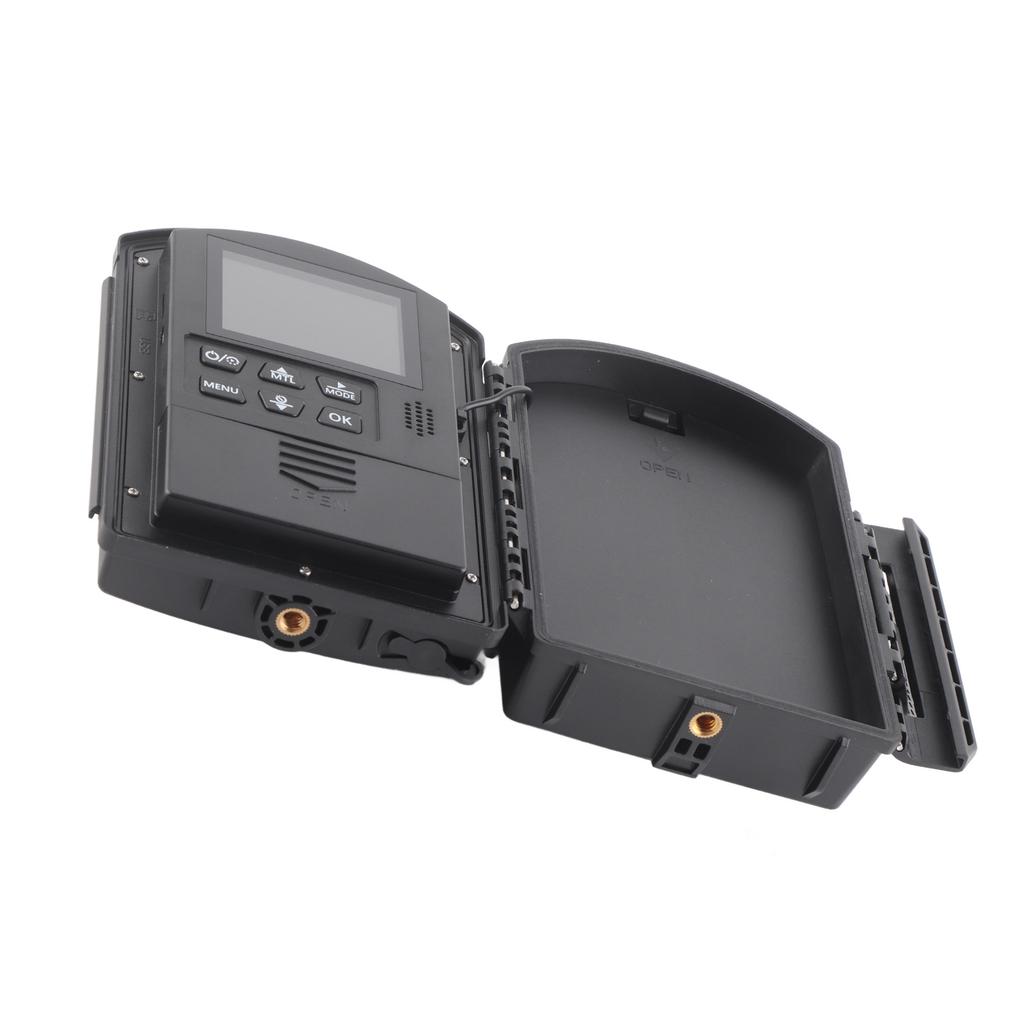 Time Lapse Camera 1080P HD 2.4in TFT Screen Outdoor Recording Time Lapse Camera Low Light Full Color Wide Angle Lens