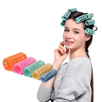 6-14 teile/satz Faule Lockenwickler Friseur Lockenwickler Roller Große Grip Clips DIY Haar Styling Werkzeuge unsicher Farbe Schönheit Zubehör