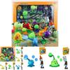 Engaging Plants Vs Zombies Toy Set Featuring Colorful Mini Action Figures For Kids