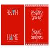 Christmas kitchen cleaning dish towels Christmas tree letter creative decoration microfiber towel