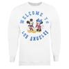 Womens/Ladies Los Angeles Mickey & Minnie Mouse Sweatshirt