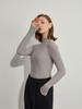 Women's Hyaluronic Acid Thermal Slimming Long Sleeve T-Shirt - Half High Neck, Autumn/Winter Base Layer