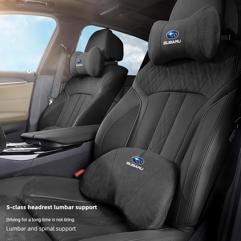 Car Neck Protection Pillow Headrest Lumbar Support For Subaru XV Outback Crosstrek Mpreza Forester BRZ STI WRX 2006 Legacy Smart VV666