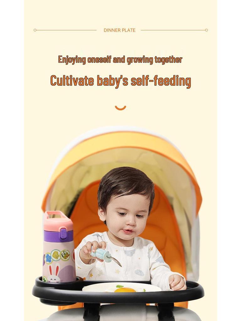 Universal Detachable Baby Stroller Tray and Dining Table Accessory