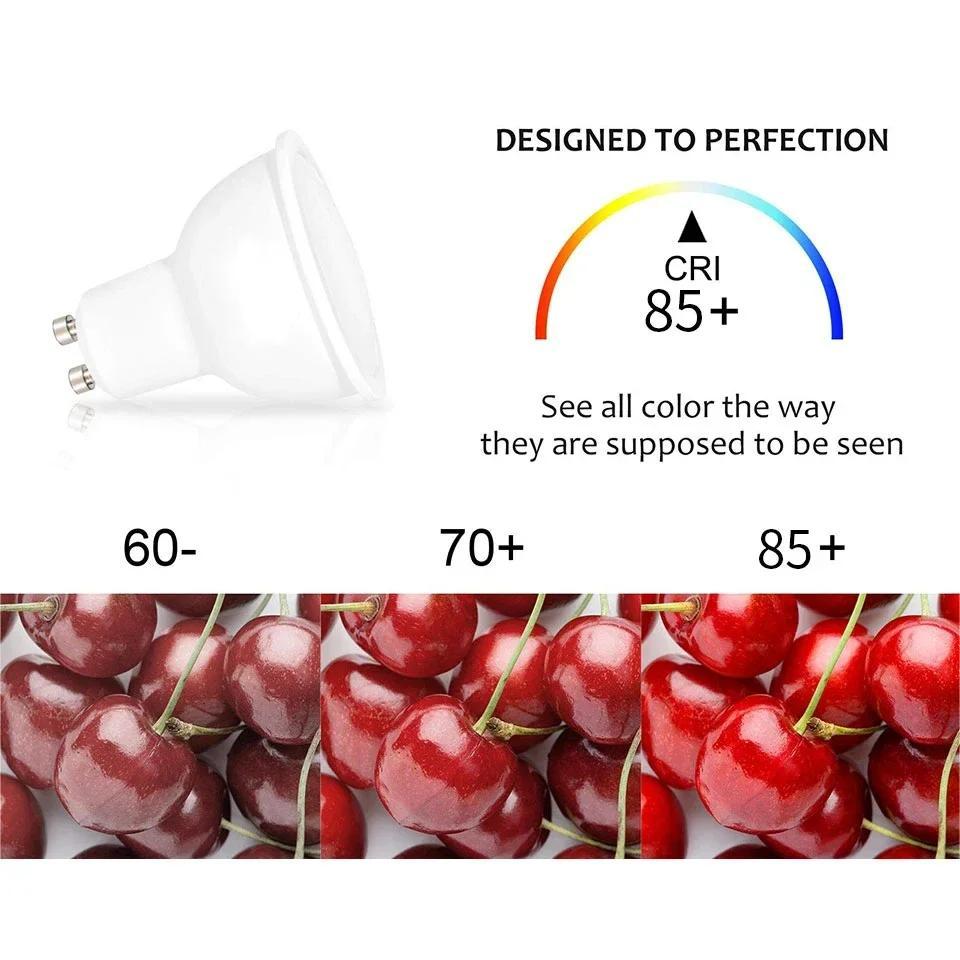 6PCS GU10 Spot Light Led Bulb Light 220V Corn Lamp Spot Light LED Bombilla Lampara Bulb Home Lighting 3W 6W 9W 12W Led Bulb