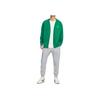 Nike Logo Print V-Neck Button-Down Long Sleeve Cardigan Men Tops Green FN3899-365