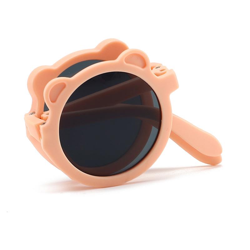 Explozivní dětské skládací sluneční brýle Baby Bear Tide Cool pro kluky a holky na cestování s UV ochranou