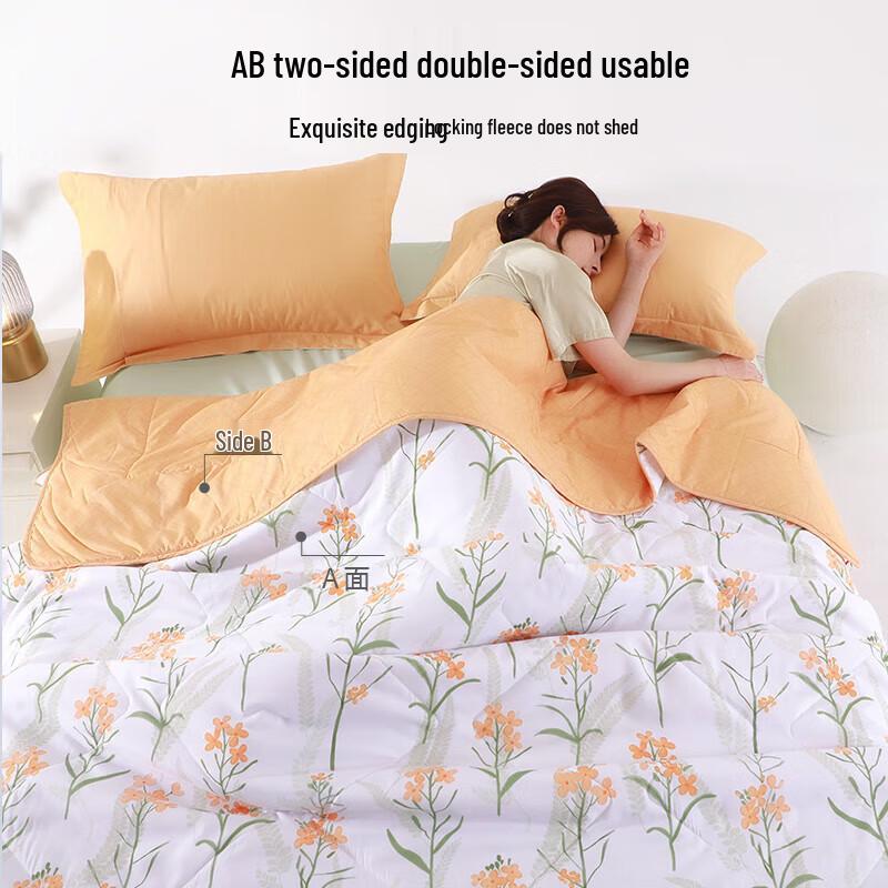 

Hengyuanxiang Floral Summer Washable Fiber Quilt