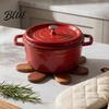 Rustic Farmhouse Kitchen Accessories Collapsible Wooden Trivets for Hot Dishes Tree-Shaped Heat Resistant Potholders Compact Folding Trivet
