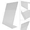 A Set of 10/20 Clear Acrylic Desk Display Stands for 10cmx15cm Cards