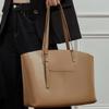 Leather Large Capacity Commuter Women'S Bag Textured Vegetable Tanned Top Cowhide Tote Bag Women'S Shoulder Underarm Bag