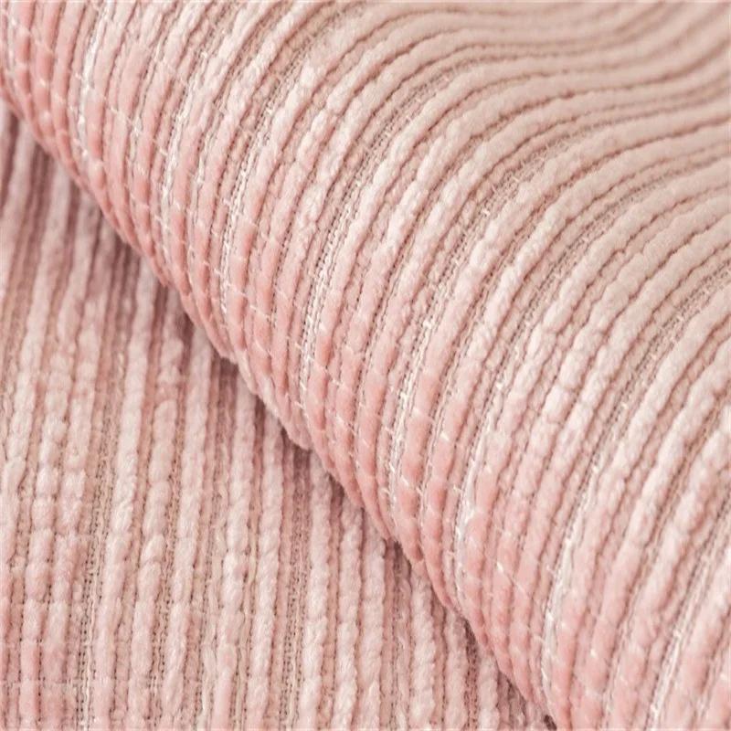 Corduroy Sofa Covers for Living Room Non-Slip Solid Color Sofa Cushion Mat Modern Simple L Shape Universal Couch Covers Home