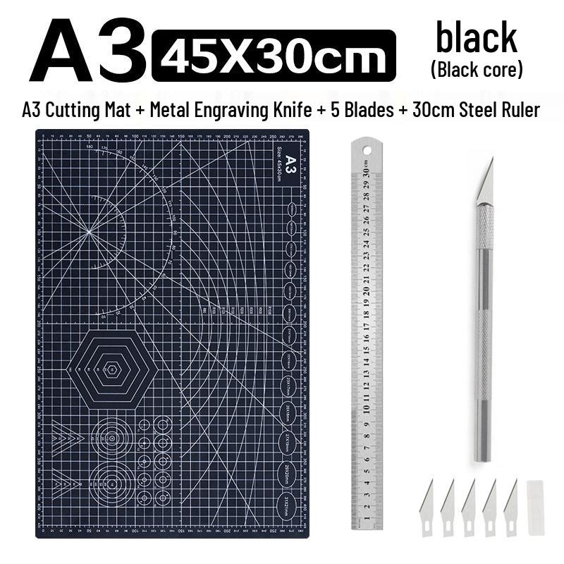 Thickened Anti-Cut Cutting Mat A3 A4 A5 for Art, Craft, and Engraving Projects