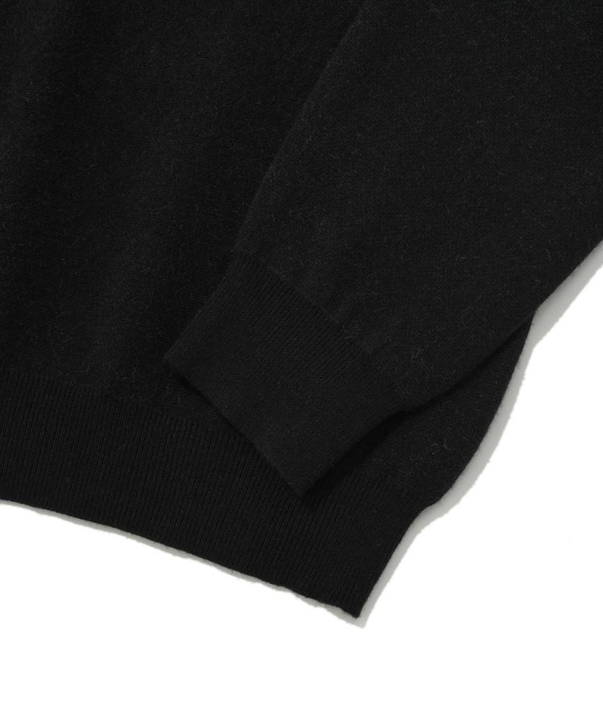 SAINTPAIN Sp Jacquard American Knit Sweater - Black