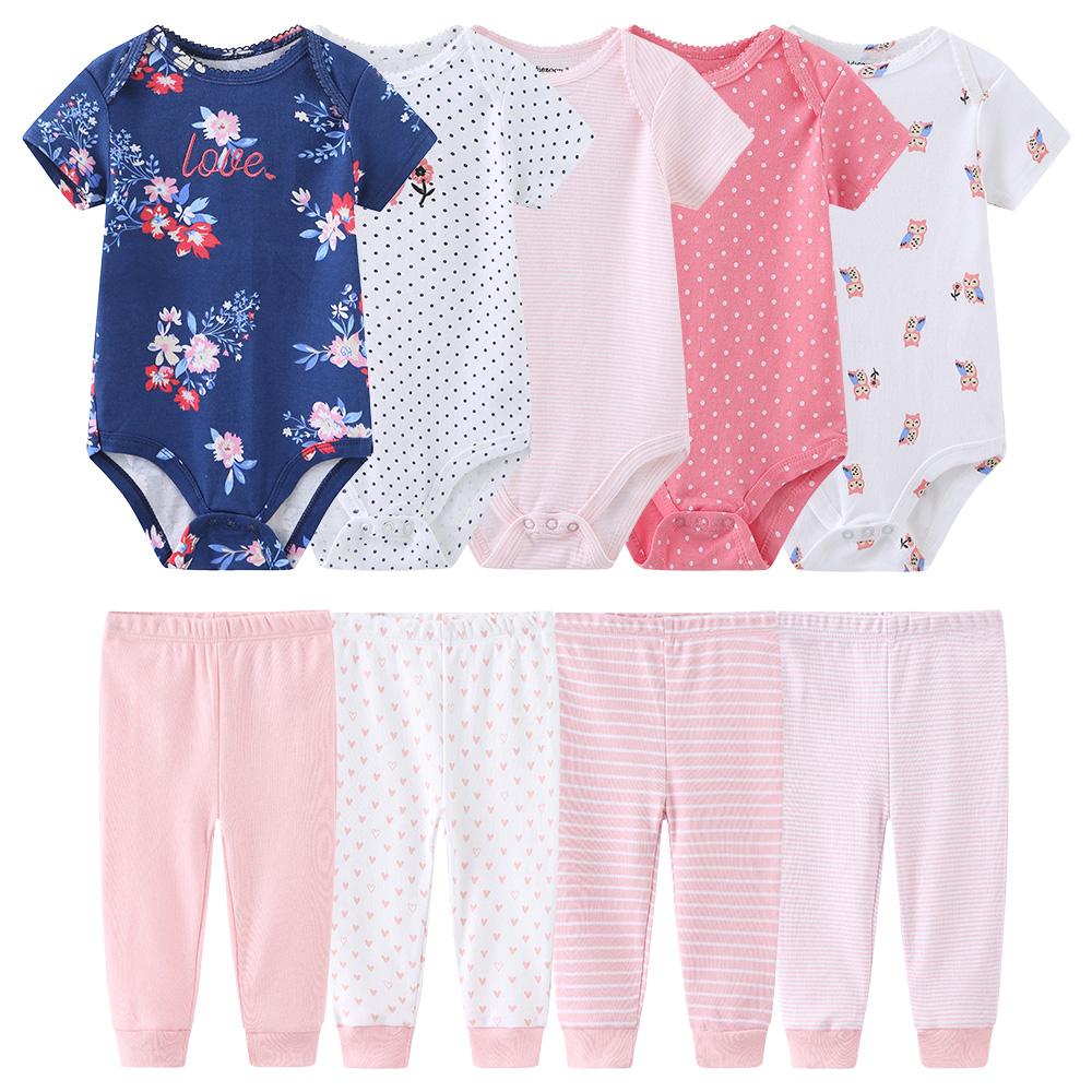 

Комплекты детской одежды, боди и штаны для новорожденных мальчиков и девочек, хлопковая одежда для маленьких мальчиков 6M