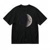 Men's Trend Classic T-Shirt Mens Womens Tees Top Lunar Surface Black and Grey Design Printed Tee