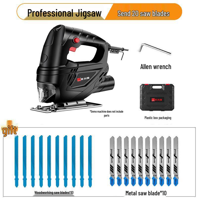 Youlite Multi-Function Electric Curve Saw: Compact Woodworking & Wire Saw with Flashlight.