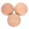 10Pcs Natural Wooden Craft Balls Unfinished Solid Wood Smooth Round Ball for Handmade DIY Decoration Wood Ball