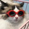 Pet Sunglasses Retro Dogs Round Sunglass Cosplays Accessory for Cats Small Dogs