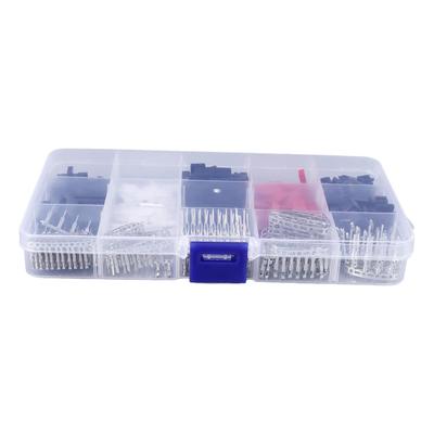 60 Set Terminali JST MX2.0 SM JR2.54mm Maschio e Femmina Connettori per Fili Elettrici per Modelli