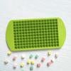 160 Grid Mini Silicone Ice Tray Ice Cubes Foldable Ice Mold Ice Breaker Ice Grid Tray Small Square Mold Ice Maker Silicone Mold
