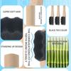 1PCS/4PCS Toothbrush for Adult Biodegradable Bamboo Toothbrush Environmentally Friendly Natural Material Ultra Dense and 10000 S