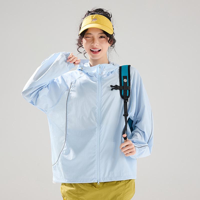 1011 summer new ice silk breathable men's and women's jackets versatile casual fishing climbing running quick-drying sunscreen clothes