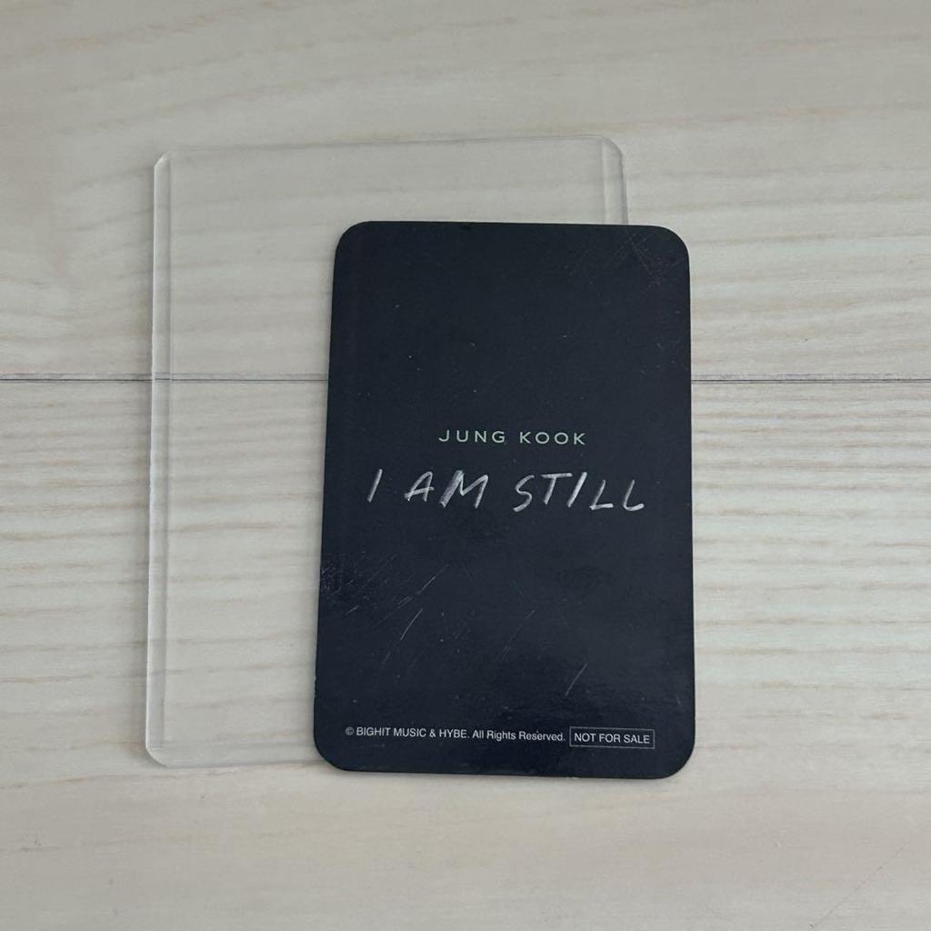 [USED] Rare Official BTS Jungkook I AM STILL US Exclusive