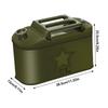 5/10L Oil Transfer Tanks Hydraulic Reservoir Oil Transfer Tanks Auto Metal Hydraulic Pump Unit Engine Coolant For Car Supplies