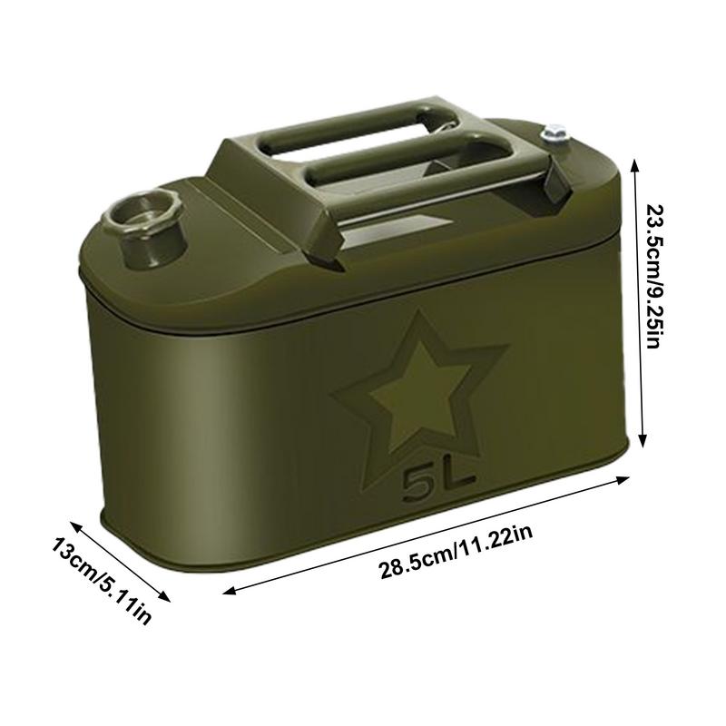 5/10L Oil Transfer Tanks Hydraulic Reservoir Oil Transfer Tanks Auto Metal Hydraulic Pump Unit Engine Coolant For Car Supplies