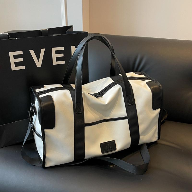 Schoolbag Women's Off White New Trendy Fashion Shoulder Bag Business Travel Large Capacity Handbag Personalized Men's And Crossbody Bag