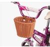Children's Retro Rattan Bike Basket with Bell, Stickers, and Handlebar Tassels - Bicycle Accessories
