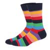Men's High Waist Trendy Long Socks - European American Autumn Winter Style Plus Size 4348
