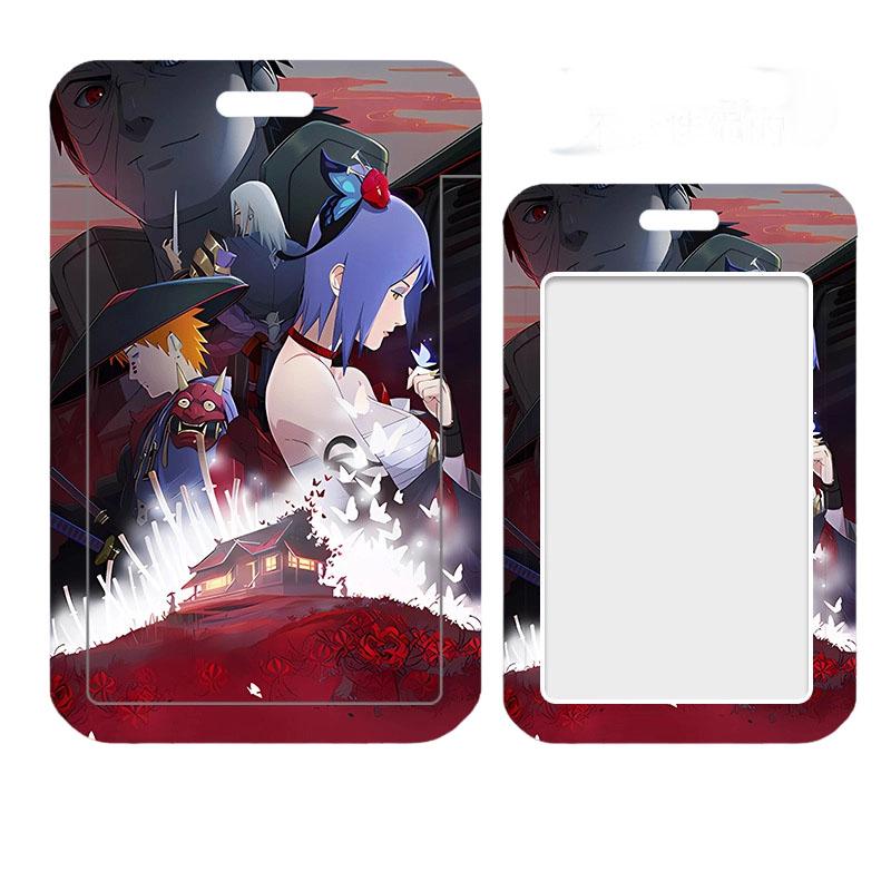Anime Lanyards Keychain Badge Holder ID Credit Card Pass Hang Rope Lariat Lanyard for Keys Anime Accessories Gifts