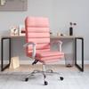 Day and Night - Day and Night Recliner Office Chair Massage Faux Leather Pink