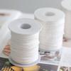 100Pcs Candle Holder 61m Cotton Candle Wick Smokeless Aromatherapy Cylindrical Candle Thread Candle Making Kit DIY Candle Maker